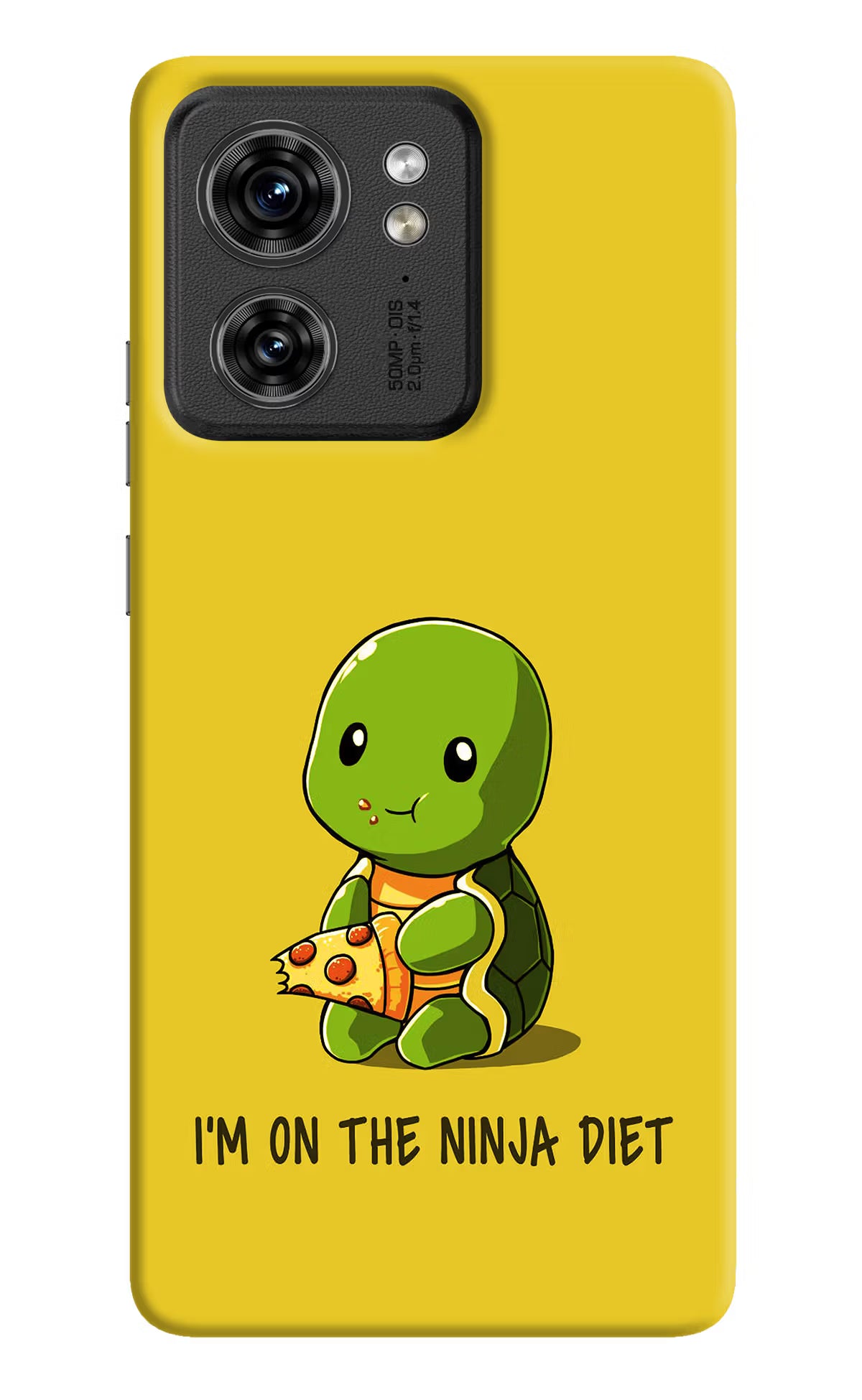 I'm on Ninja Diet Moto Edge 40 Hard Case Back Cover by Casekaro