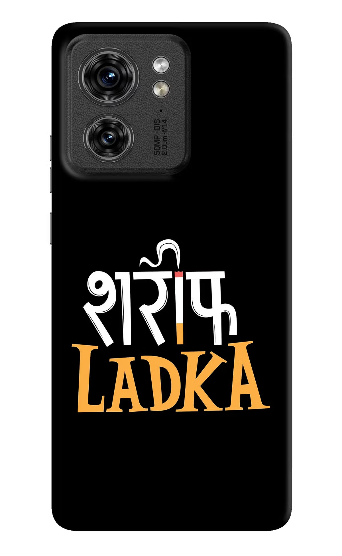 Shareef Ladka Moto Edge 40 Hard Case Back Cover by Casekaro