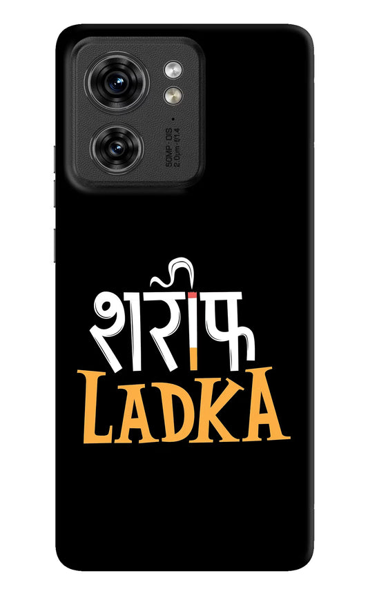 Shareef Ladka Moto Edge 40 Hard Case Back Cover by Casekaro