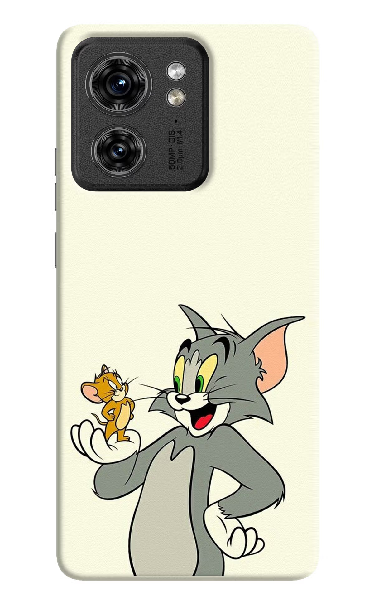Tom & Jerry Moto Edge 40 Hard Case Back Cover by Casekaro