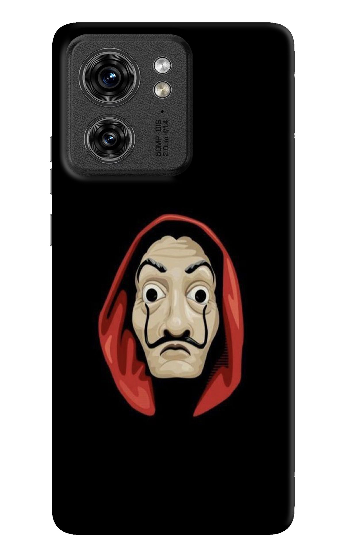 Money Heist Moto Edge 40 Back Cover