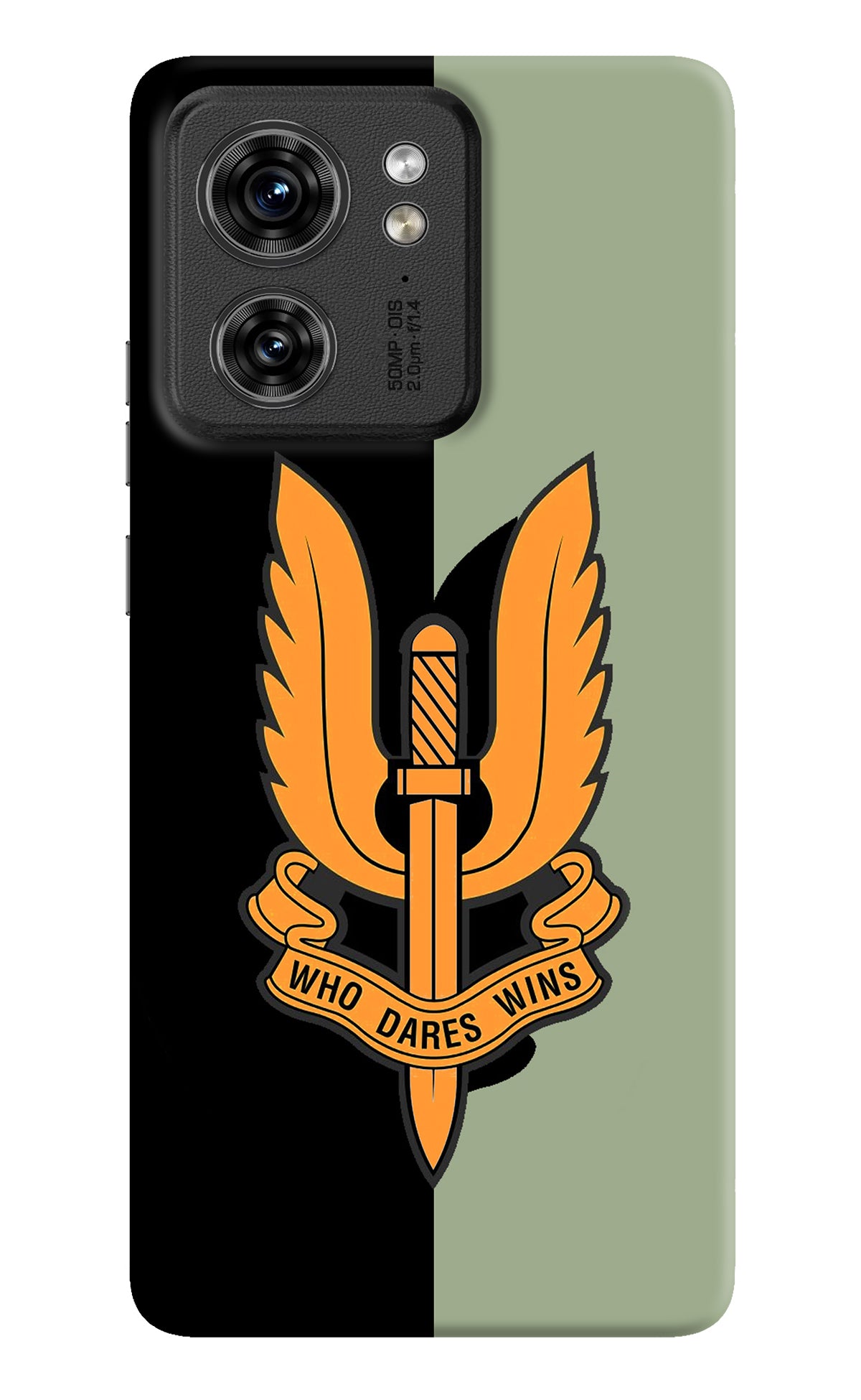 Balidan Logo Moto Edge 40 Back Cover