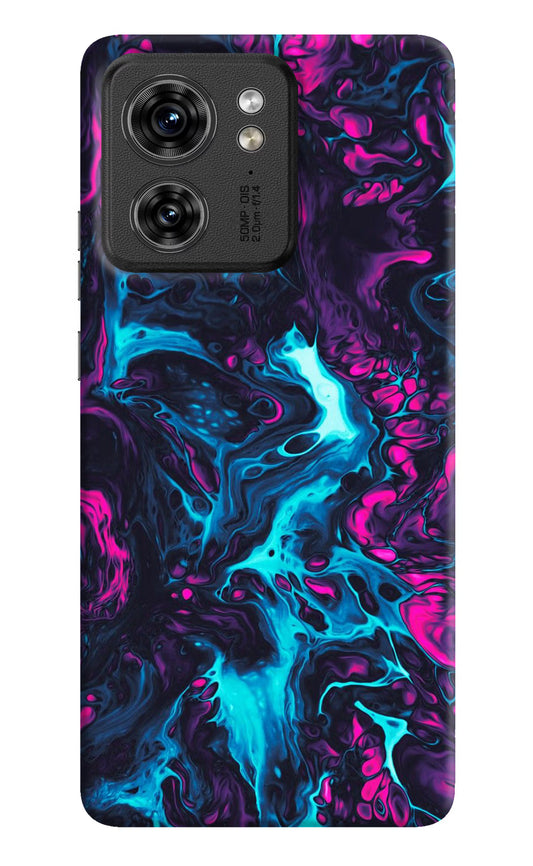 Abstract Moto Edge 40 Hard Case Back Cover by Casekaro