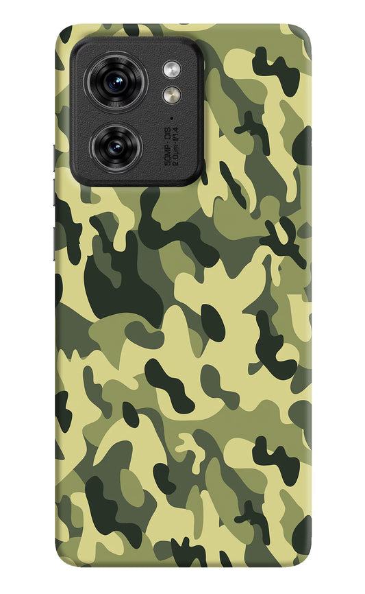 Camouflage Moto Edge 40 Hard Case Back Cover by Casekaro