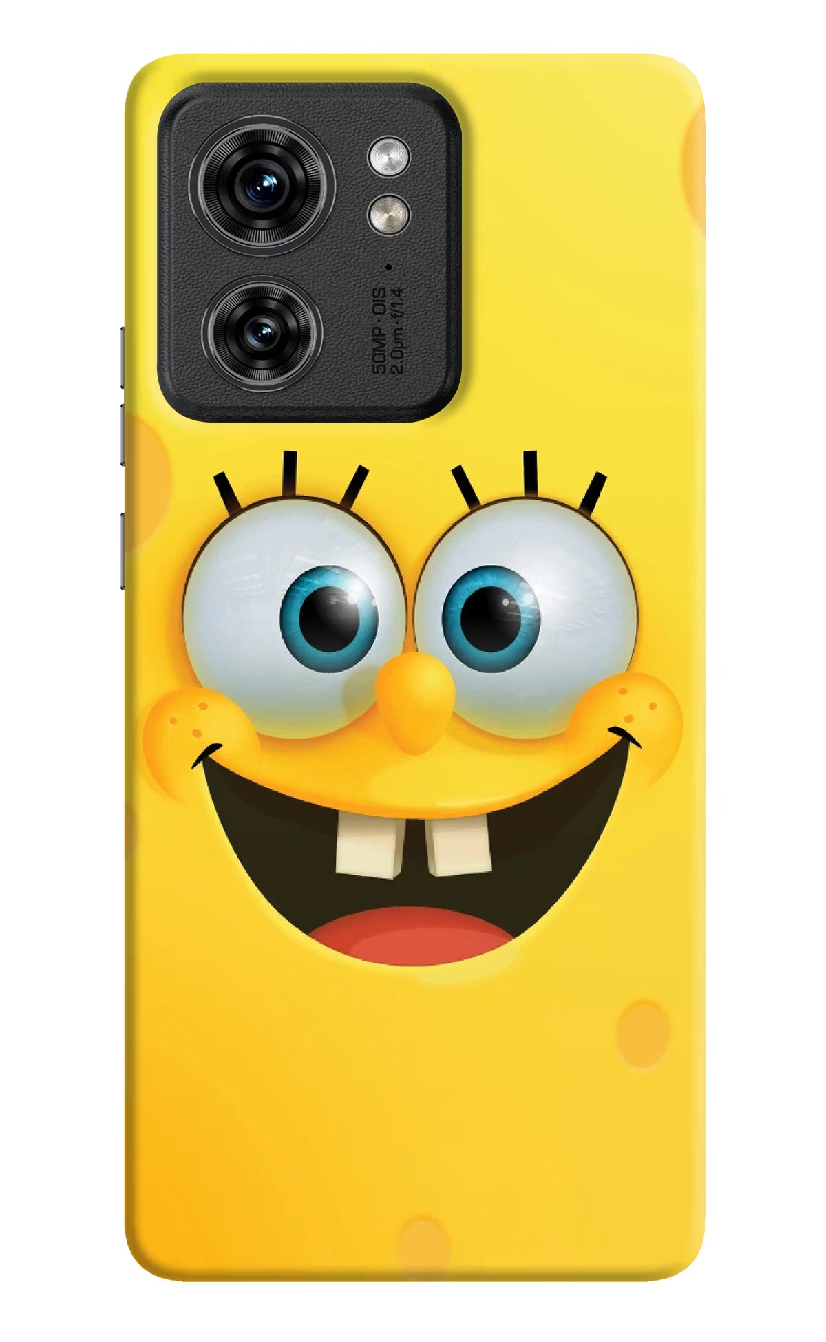 Sponge 1 Moto Edge 40 Hard Case Back Cover by Casekaro