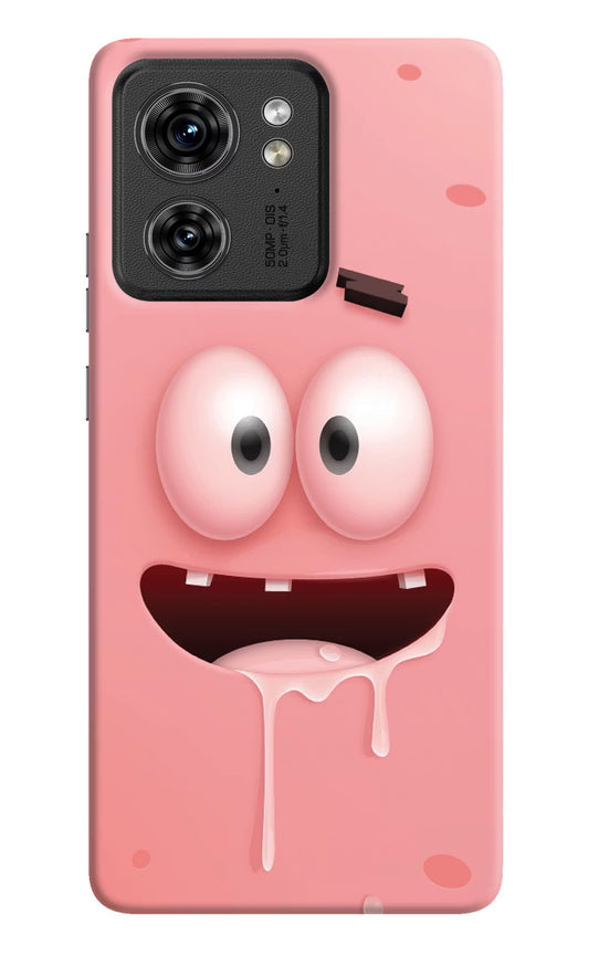 Sponge 2 Moto Edge 40 Hard Case Back Cover by Casekaro