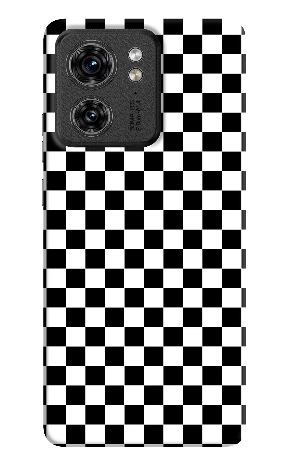 Chess Board Moto Edge 40 Hard Case Back Cover by Casekaro