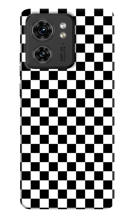 Chess Board Moto Edge 40 Hard Case Back Cover by Casekaro