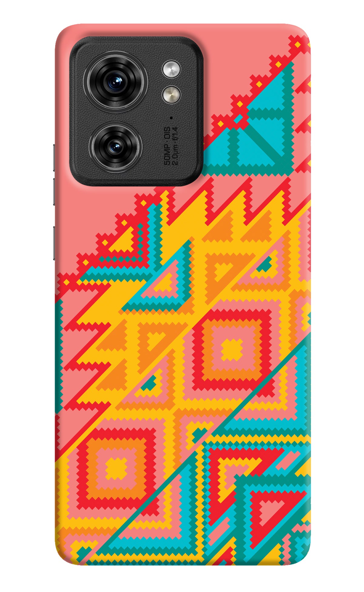 Aztec Tribal Moto Edge 40 Back Cover