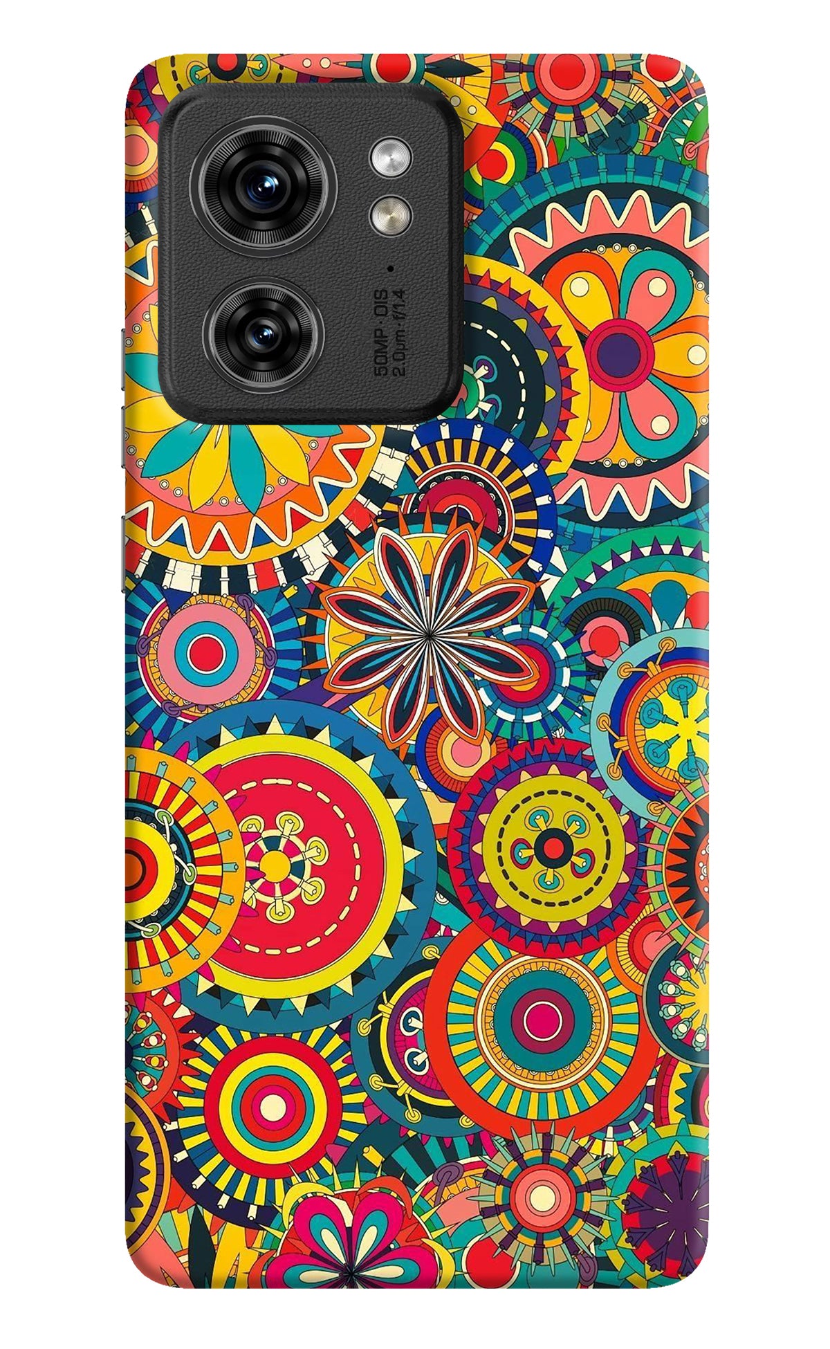 Gol Gol Art Moto Edge 40 Back Cover