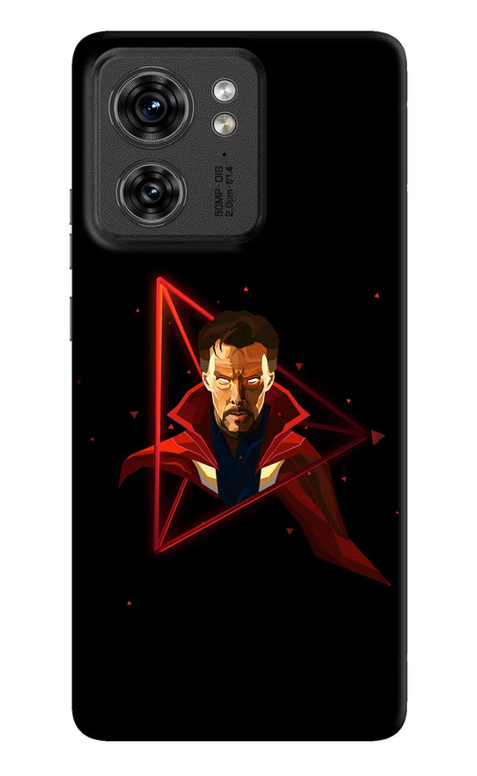 Doctor Ordinary Moto Edge 40 Hard Case Back Cover by Casekaro
