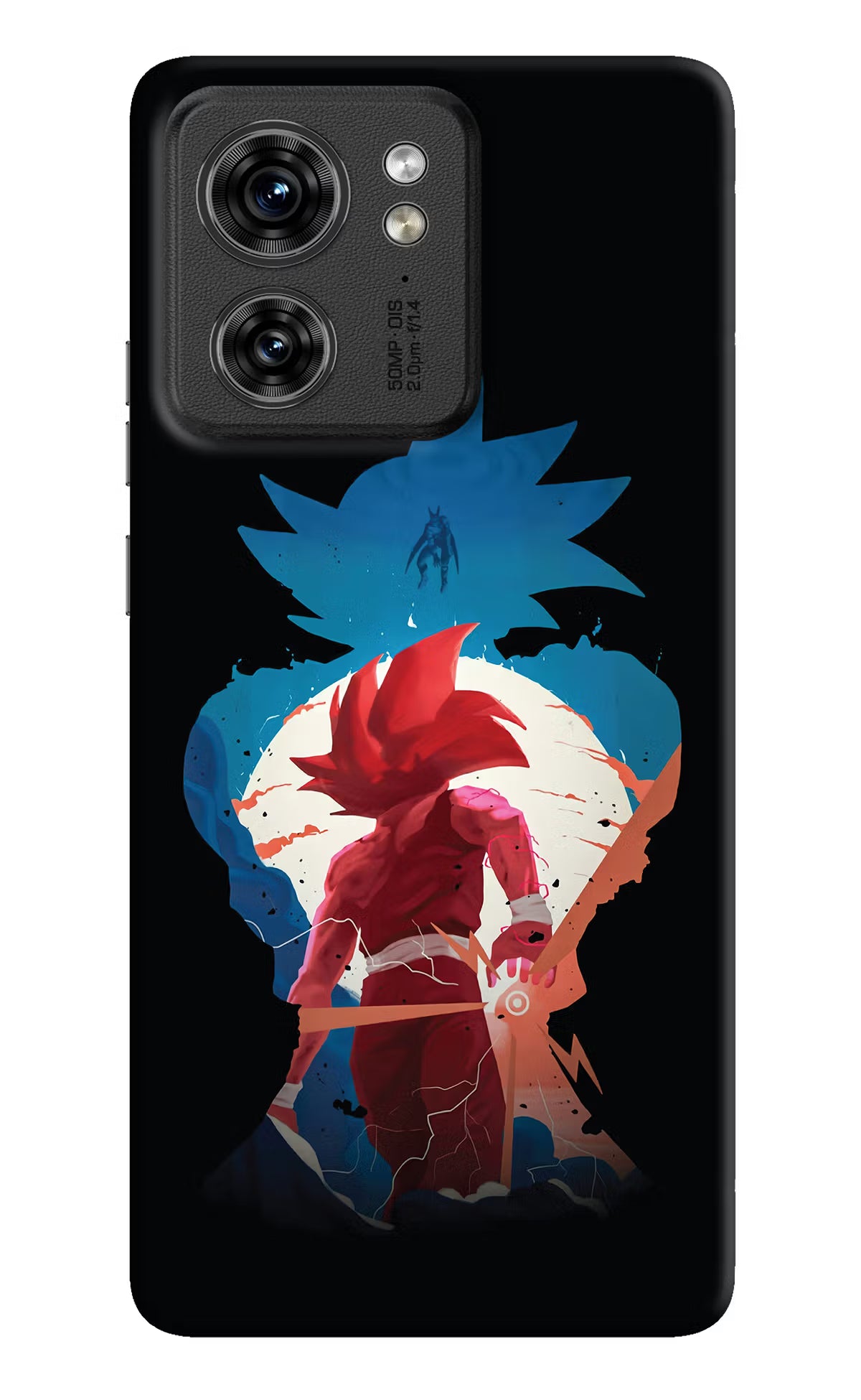 Goku Moto Edge 40 Hard Case Back Cover by Casekaro