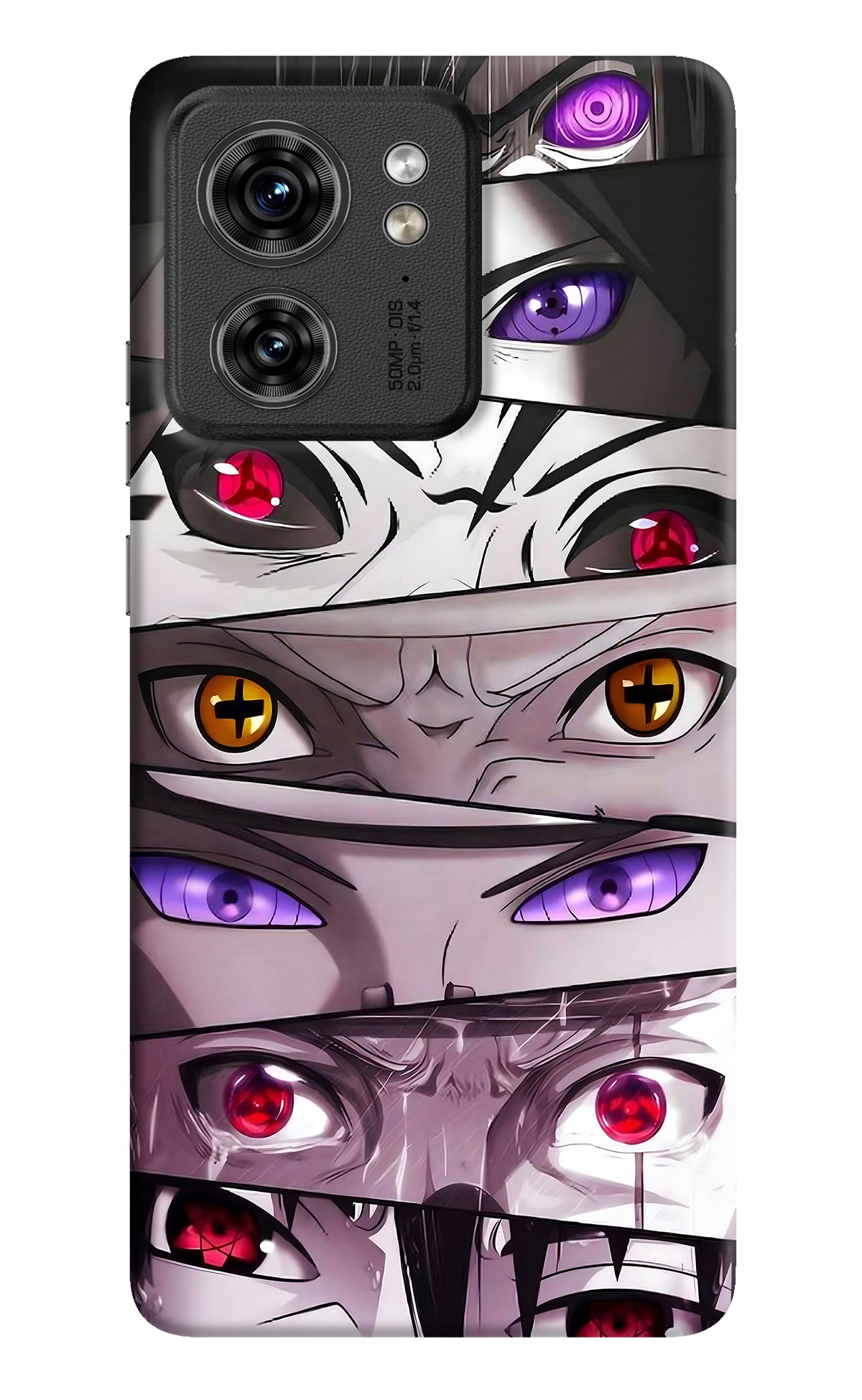 Naruto Anime Moto Edge 40 Back Cover