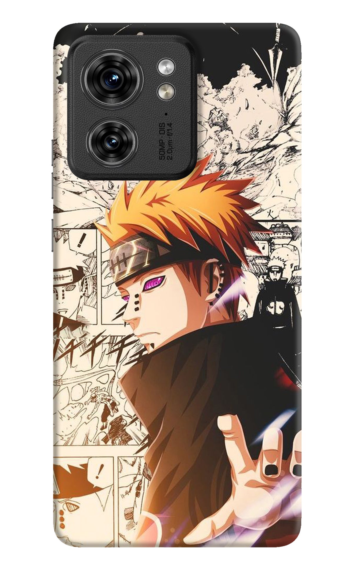 Pain Anime Moto Edge 40 Back Cover