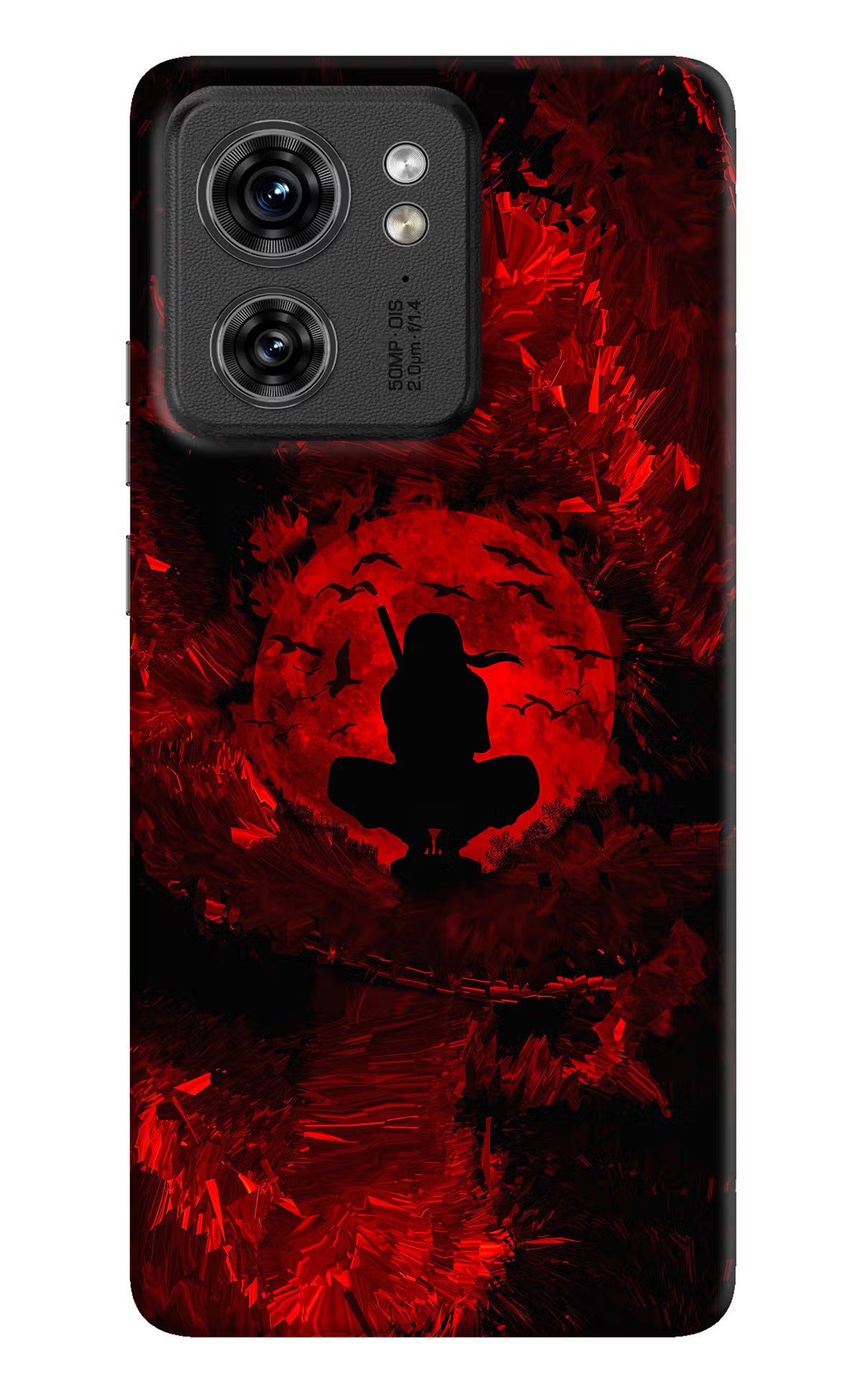 Itachi Uchiha Moto Edge 40 Hard Case Back Cover by Casekaro