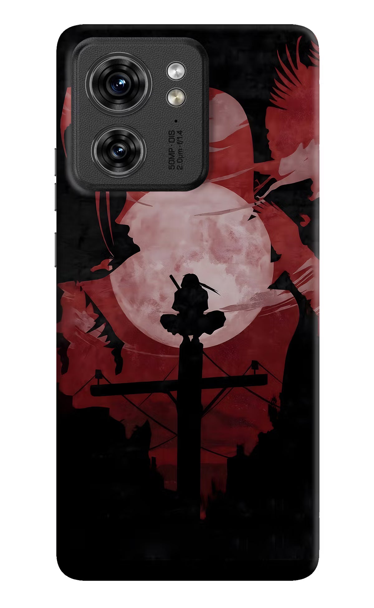 Naruto Anime Moto Edge 40 Hard Case Back Cover by Casekaro
