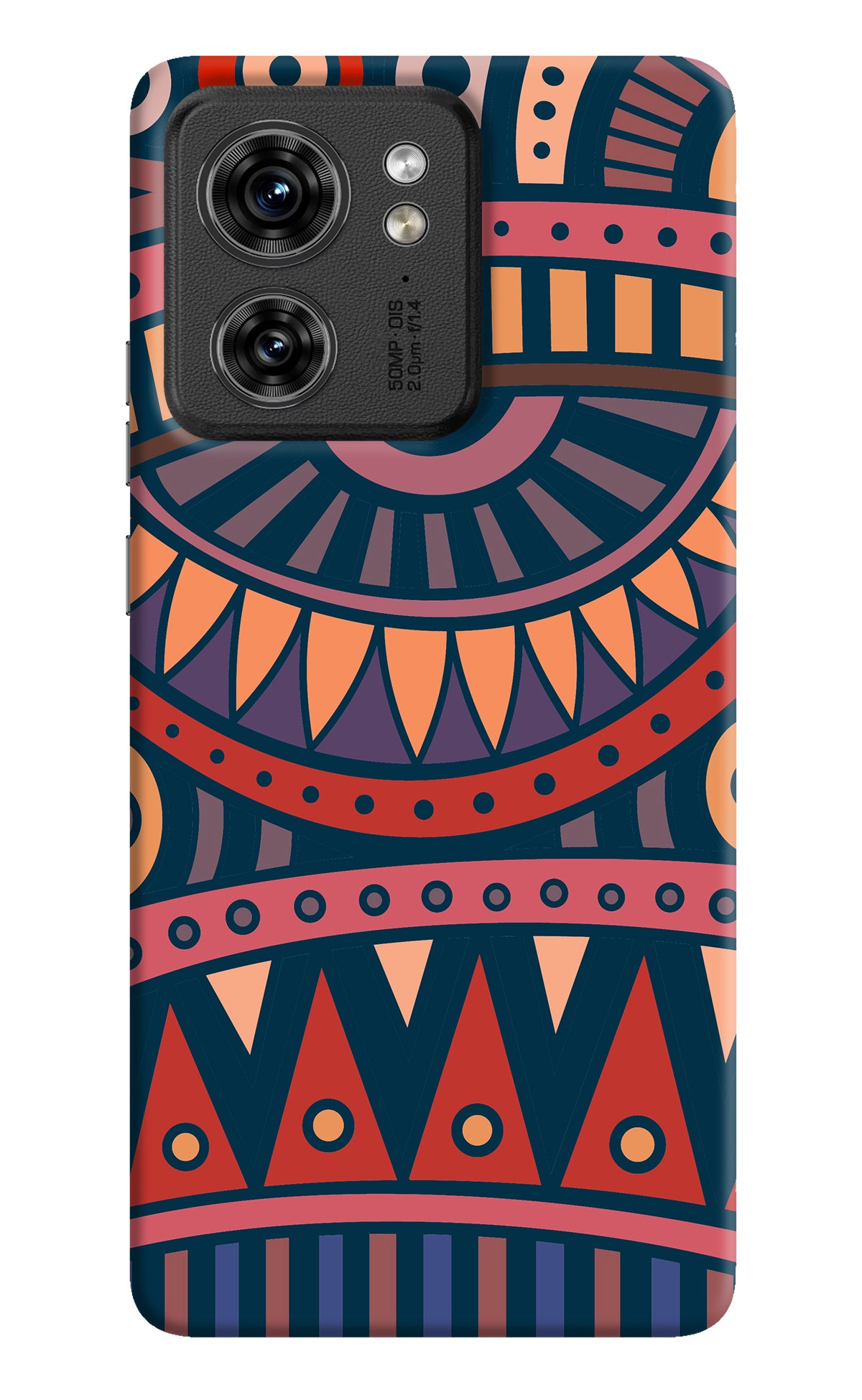 African Culture Design Moto Edge 40 Back Cover