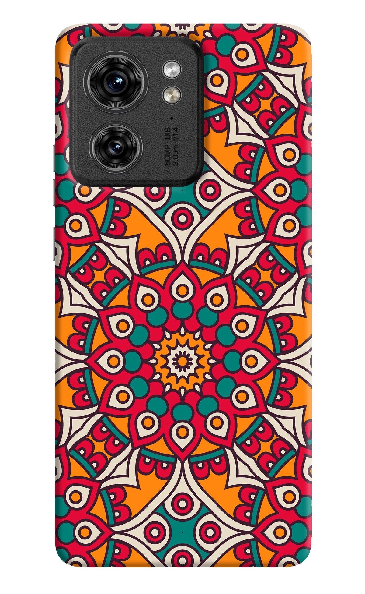 Mandala Art Moto Edge 40 Back Cover