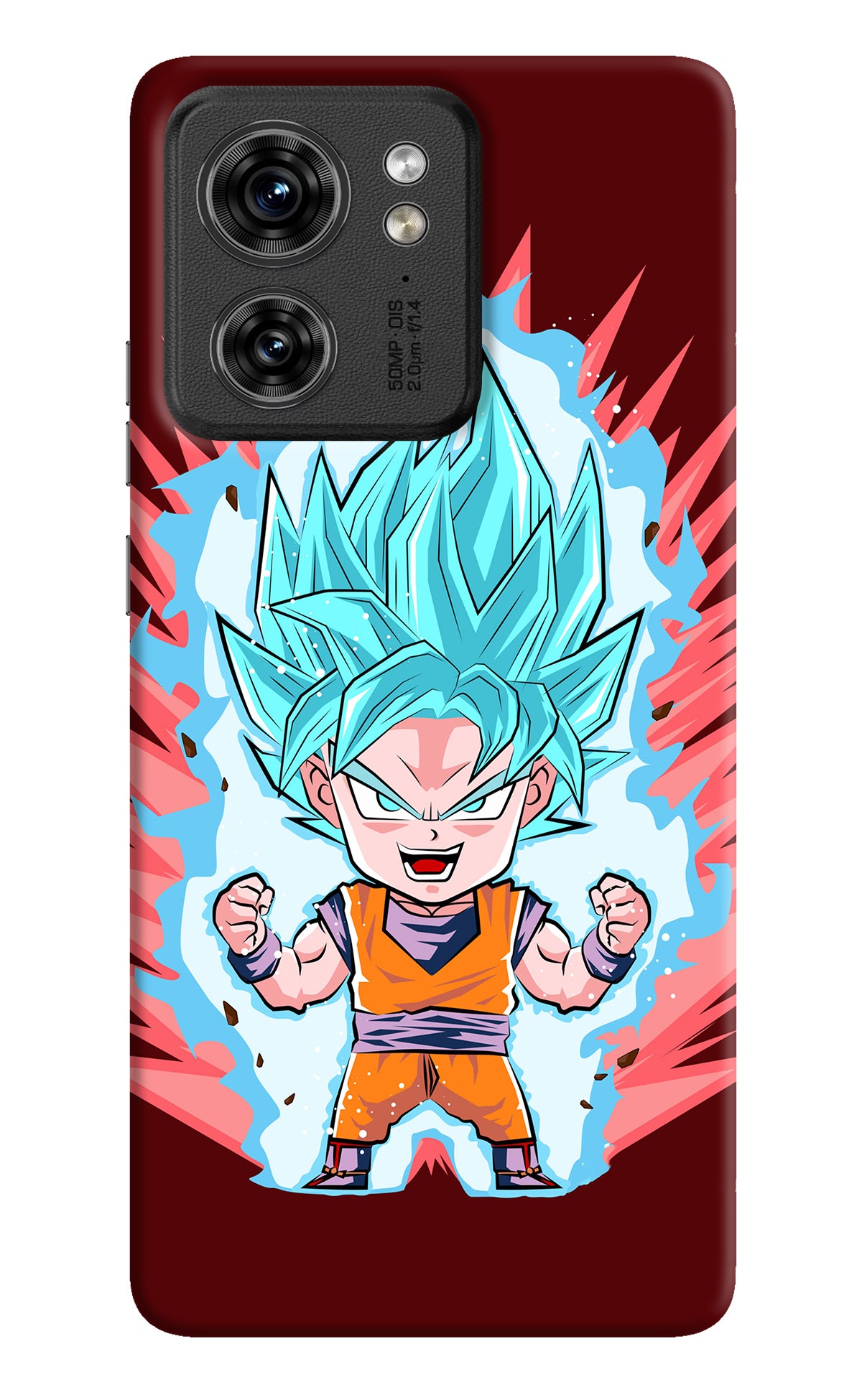 Goku Little Moto Edge 40 Back Cover