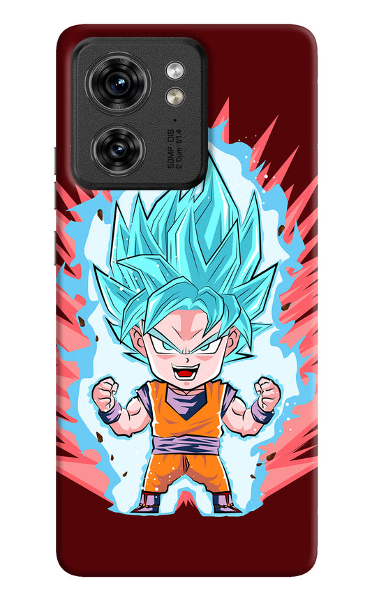 Goku Little Moto Edge 40 Hard Case Back Cover by Casekaro