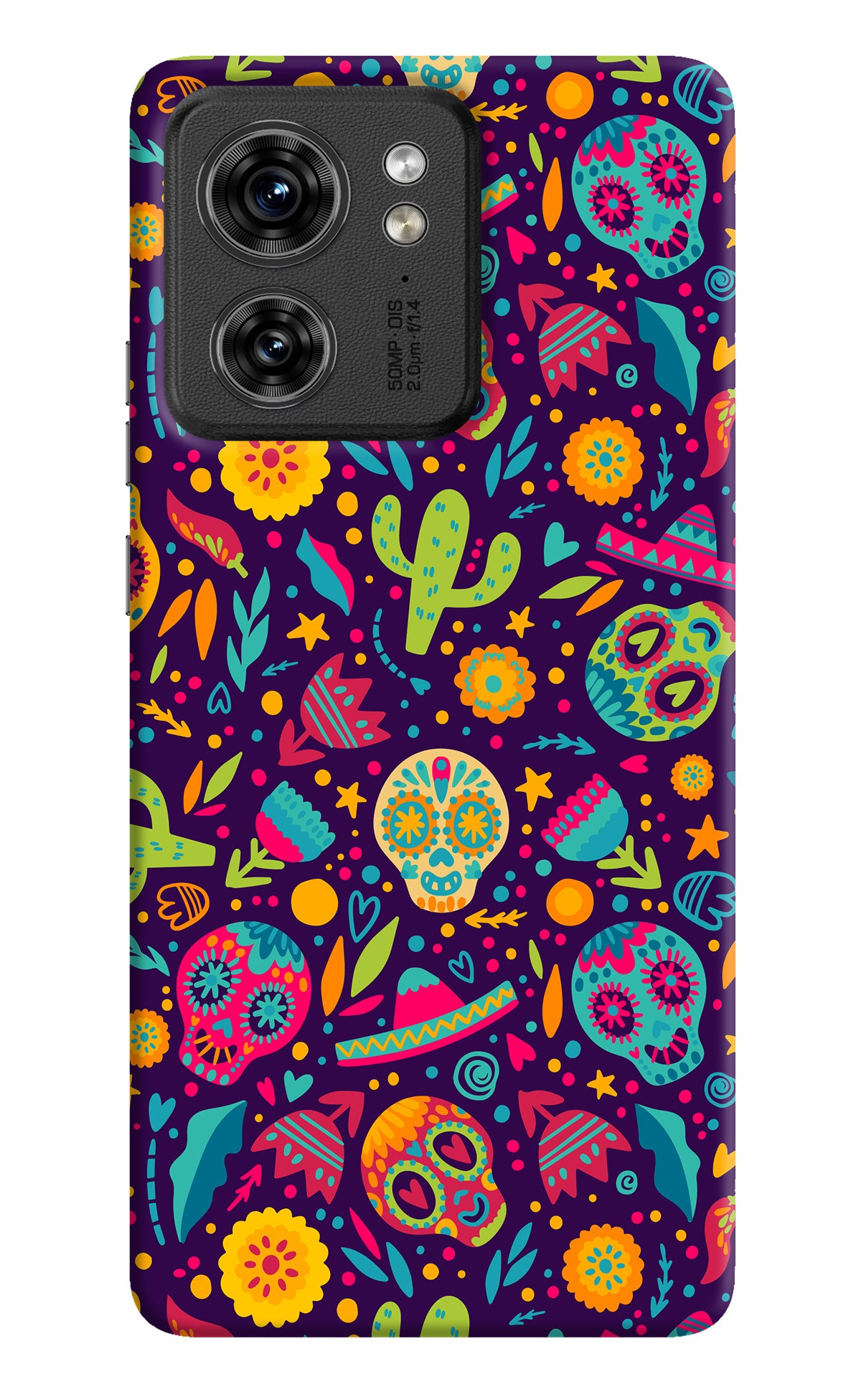 Mexican Design Moto Edge 40 Back Cover