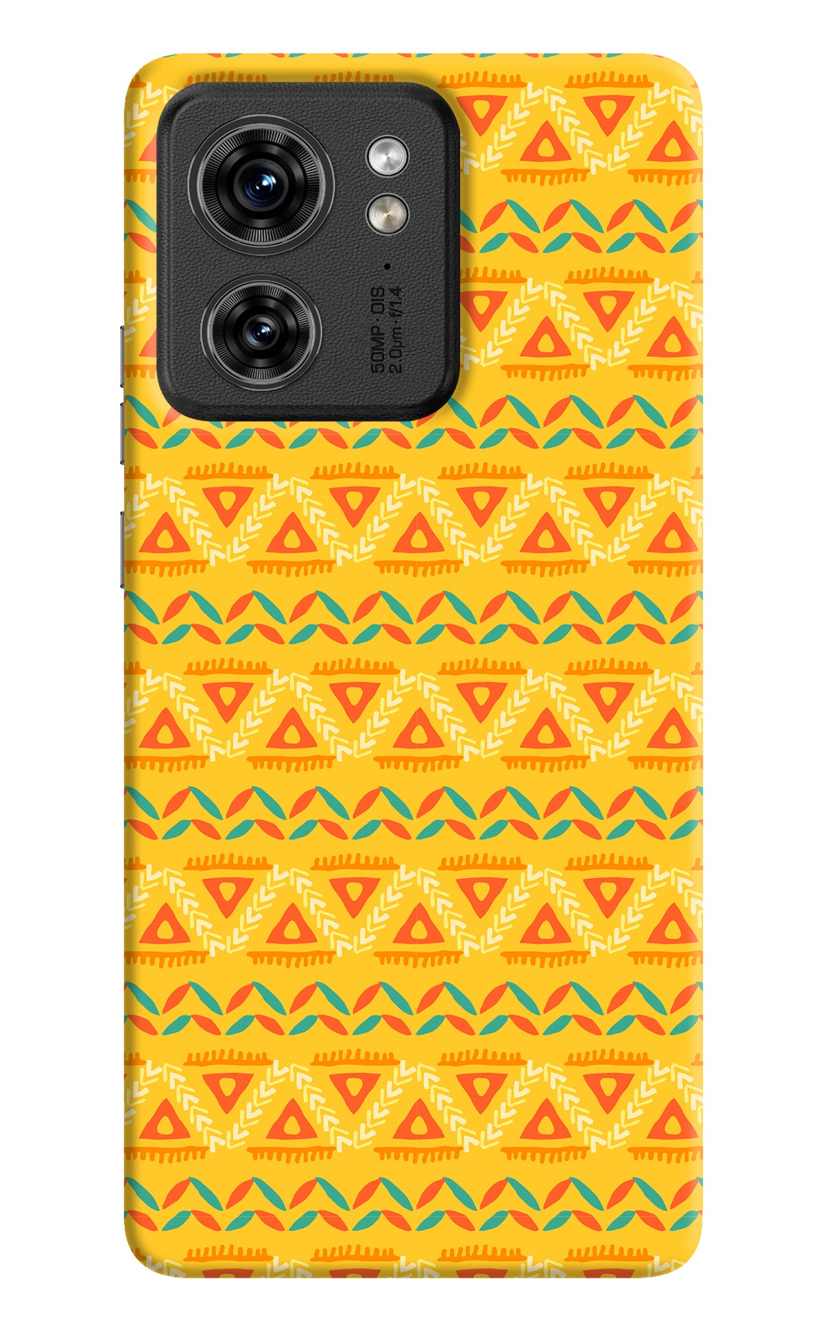 Tribal Pattern Moto Edge 40 Back Cover