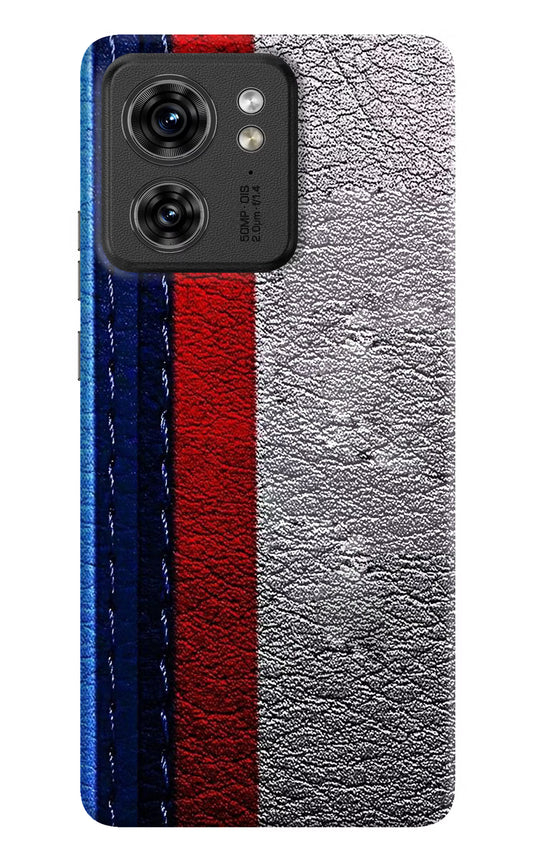BMW Stripes Moto Edge 40 Hard Case Back Cover by Casekaro