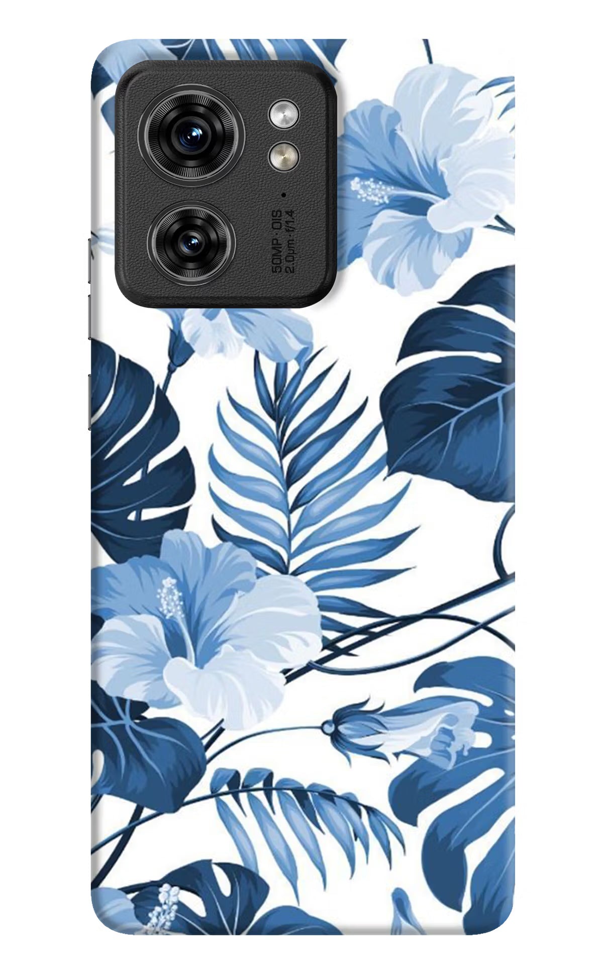 Fabric Art Moto Edge 40 Hard Case Back Cover by Casekaro