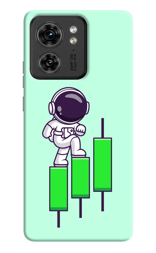 Astronaut Trader Moto Edge 40 Hard Case Back Cover by Casekaro