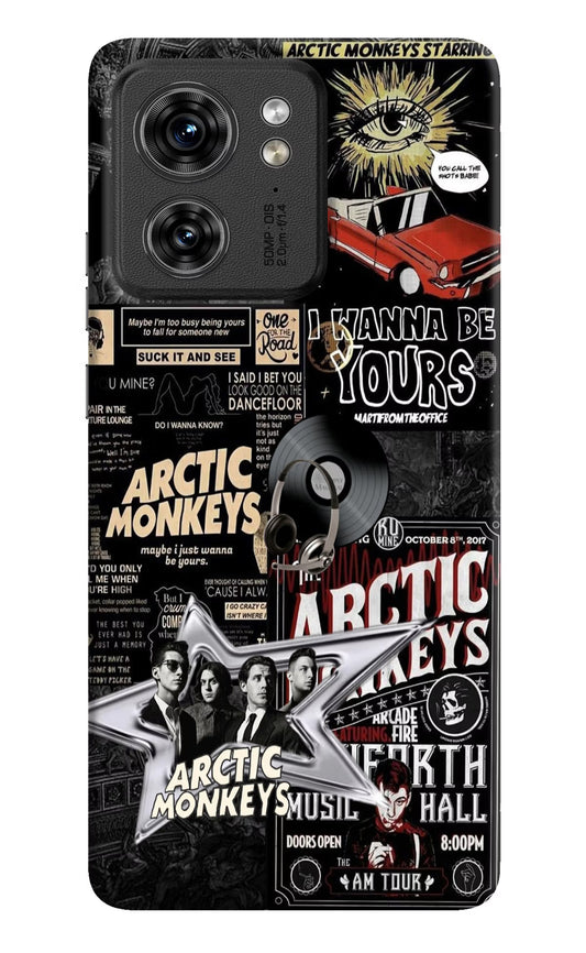 Arctic Monkeys Moto Edge 40 Hard Case Back Cover by Casekaro