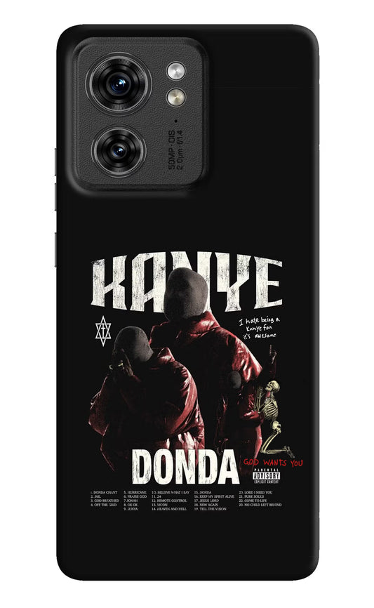 Donda Kanye West Moto Edge 40 Hard Case Back Cover by Casekaro