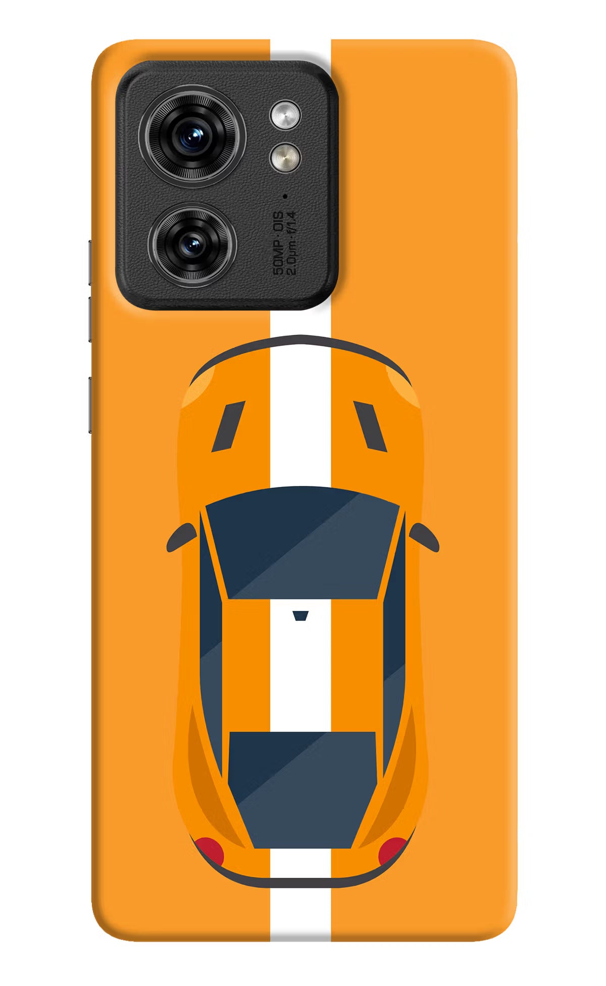 Highway Pursuit Moto Edge 40 Hard Case Back Cover by Casekaro