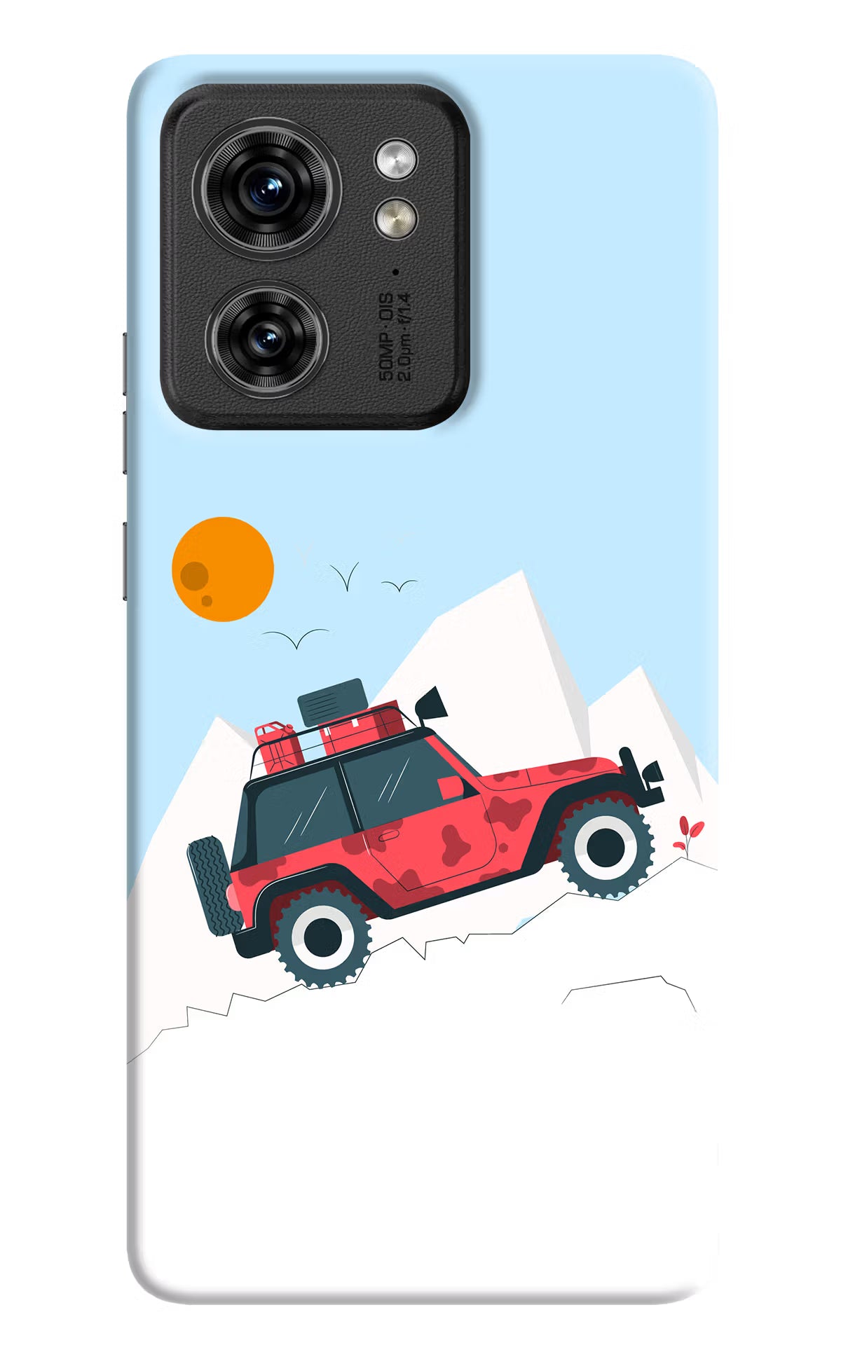 Mountain Trail Beast Moto Edge 40 Hard Case Back Cover by Casekaro