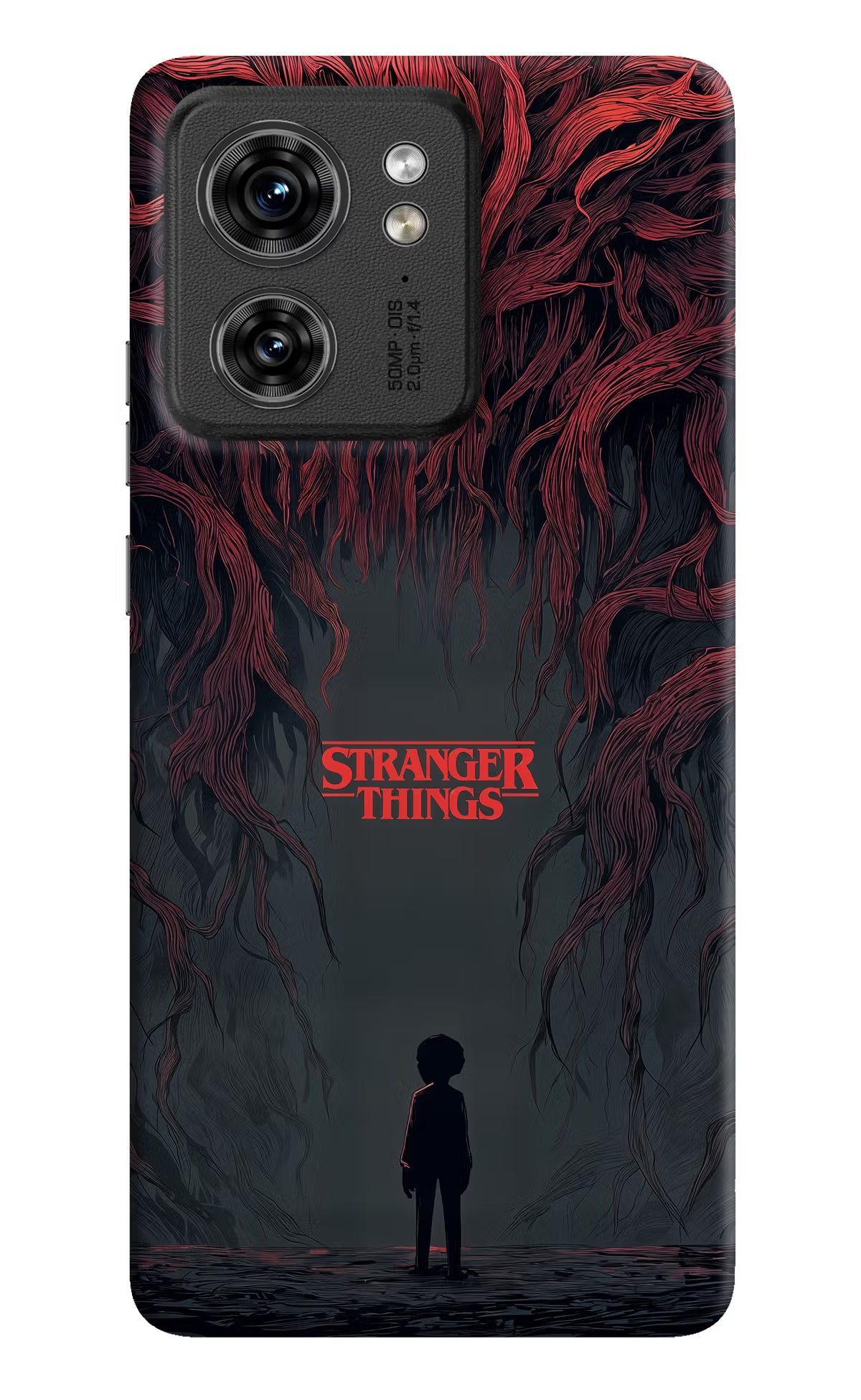 Ordinary Things Dark Side Moto Edge 40 Hard Case Back Cover by Casekaro