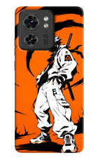Street Samurai  Moto Edge 40 Hard Case Back Cover by Casekaro