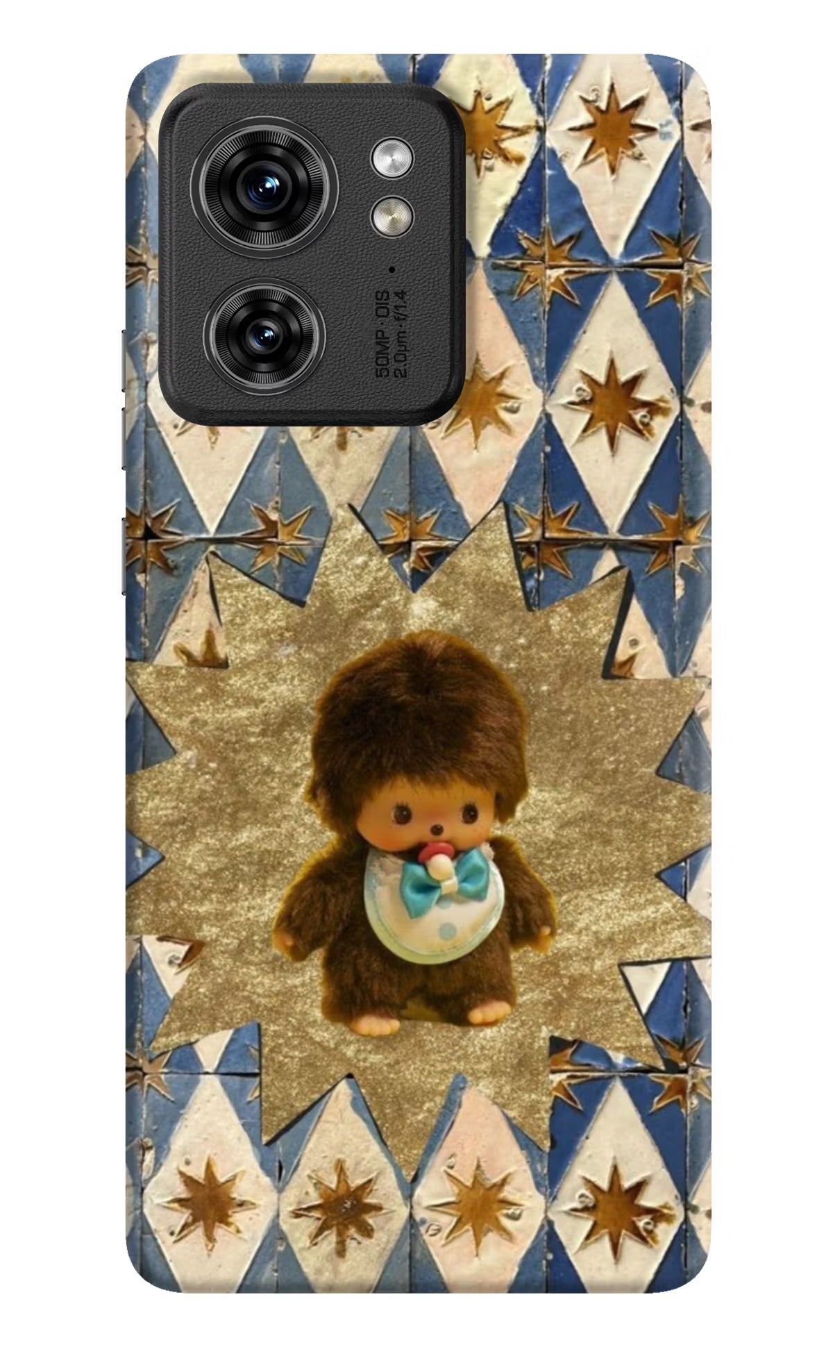 Woodooo Moto Edge 40 Back Cover