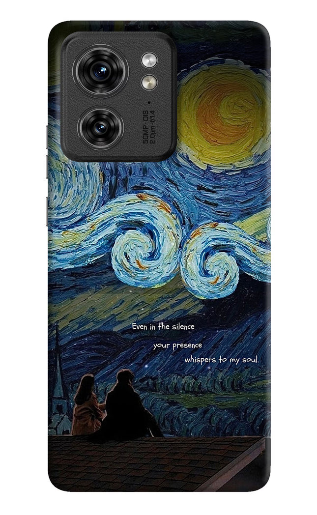 Softcore Moto Edge 40 Hard Case Back Cover by Casekaro