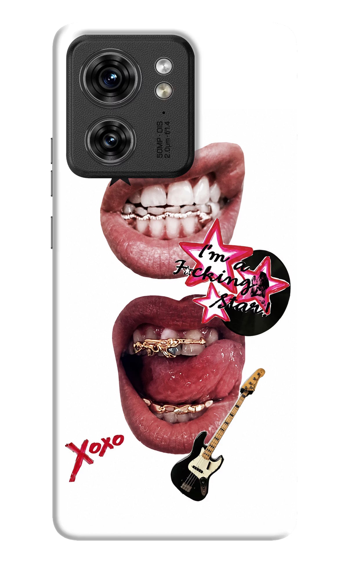 Rockstar Moto Edge 40 Back Cover