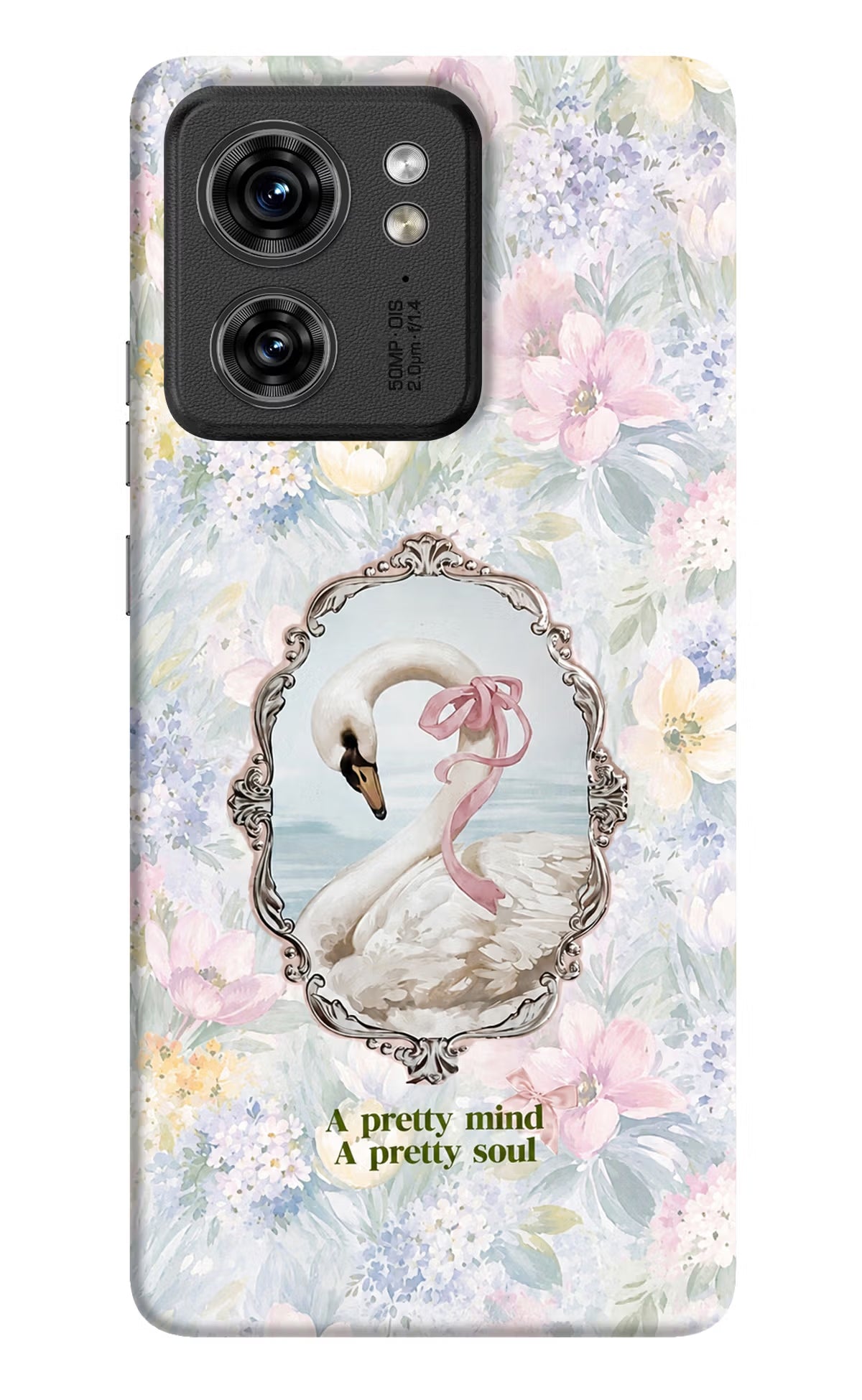 Pretty Mind Pretty Soul Moto Edge 40 Back Cover