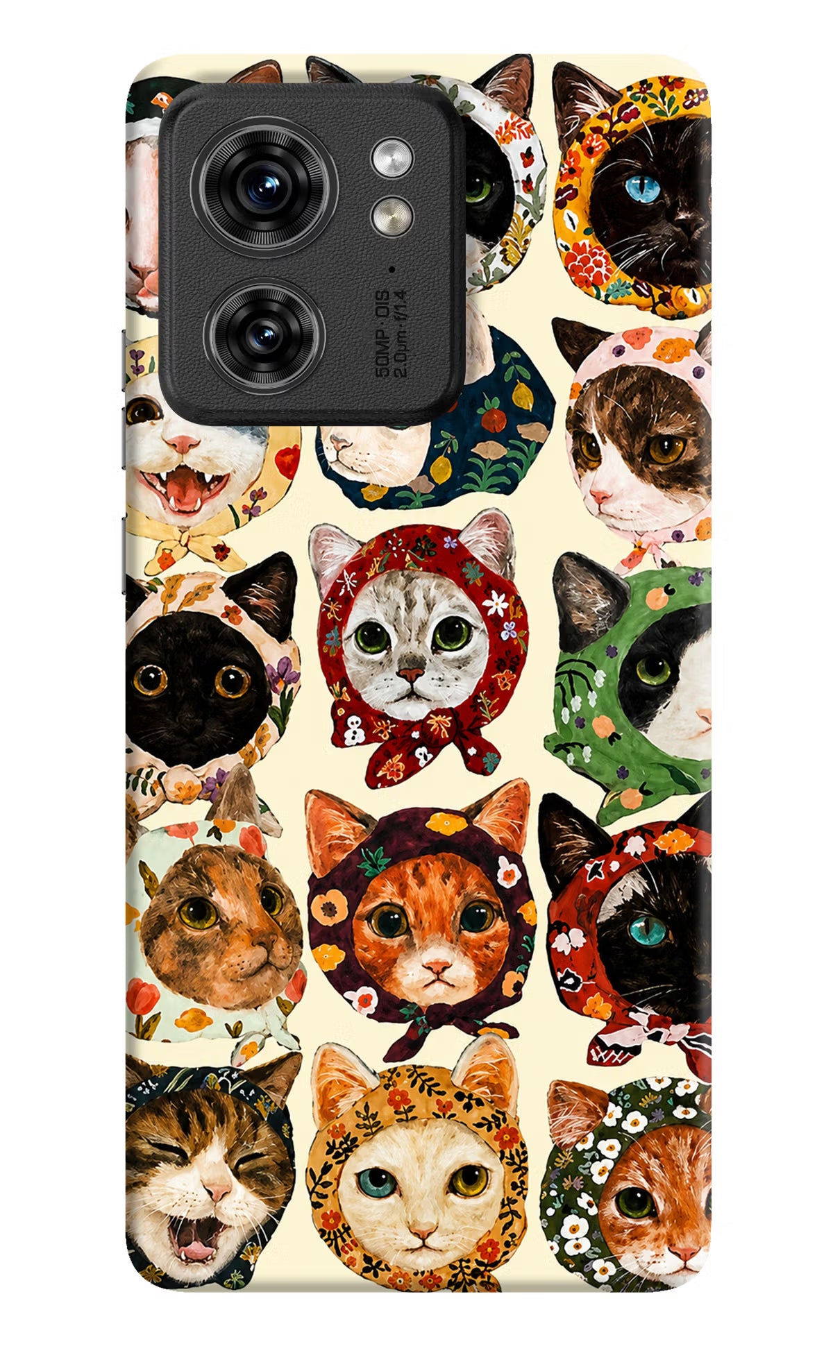 Cool Cat Moto Edge 40 Back Cover