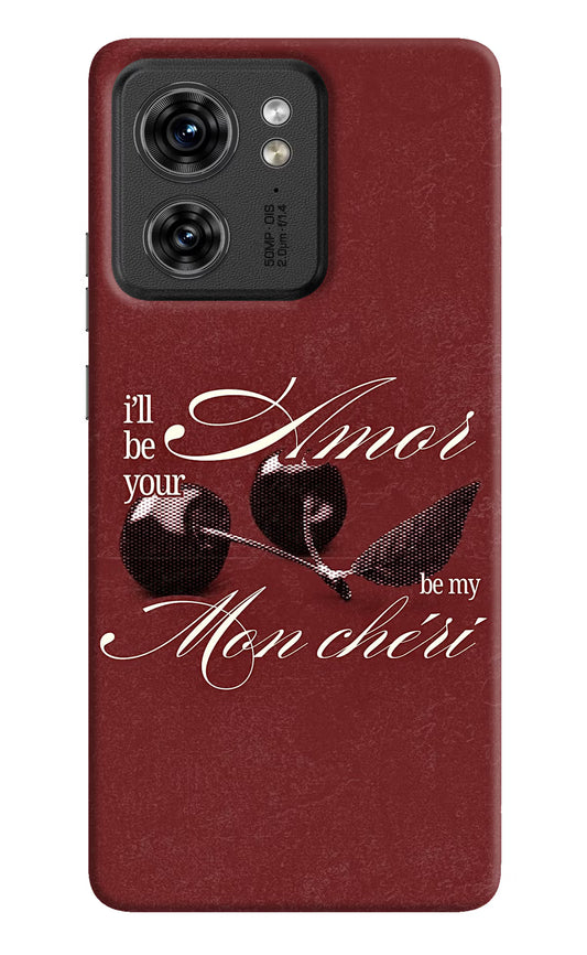 Velvet Cherry Moto Edge 40 Back Cover