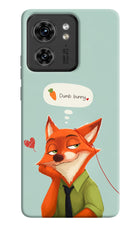 Nick Charm Moto Edge 40 Hard Case Back Cover by Casekaro