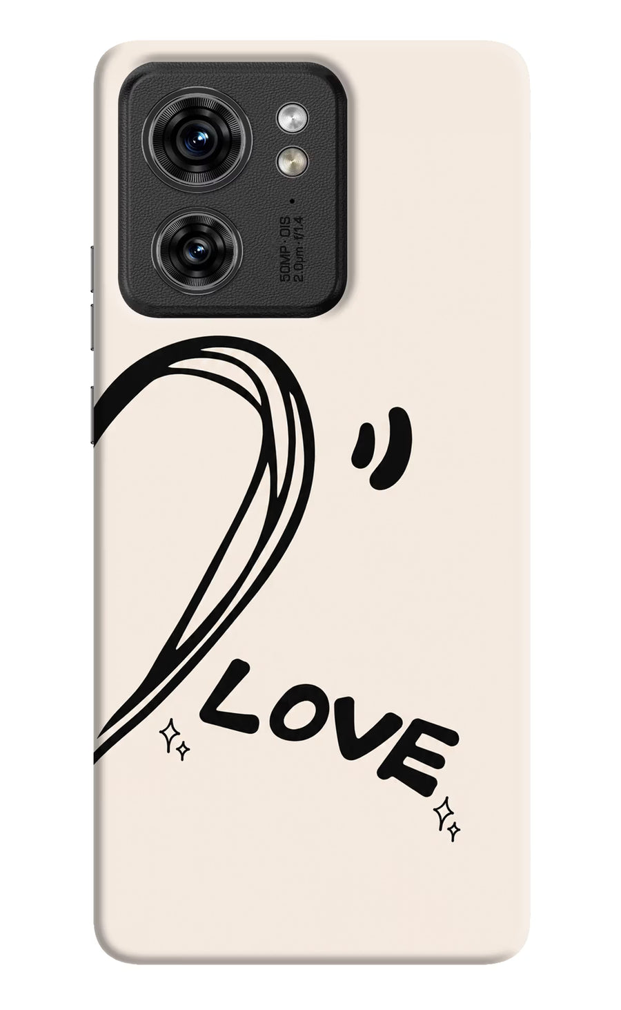 Soul Line Moto Edge 40 Back Cover, Hard case