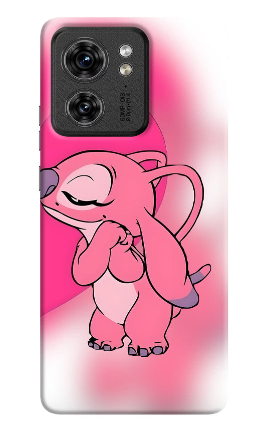 Angel Hug Moto Edge 40 Hard Case Back Cover by Casekaro