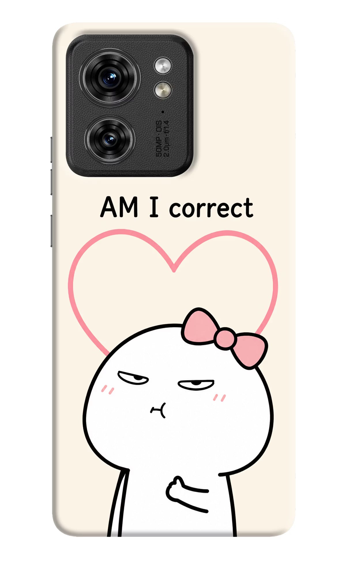 Always Right Moto Edge 40 Back Cover