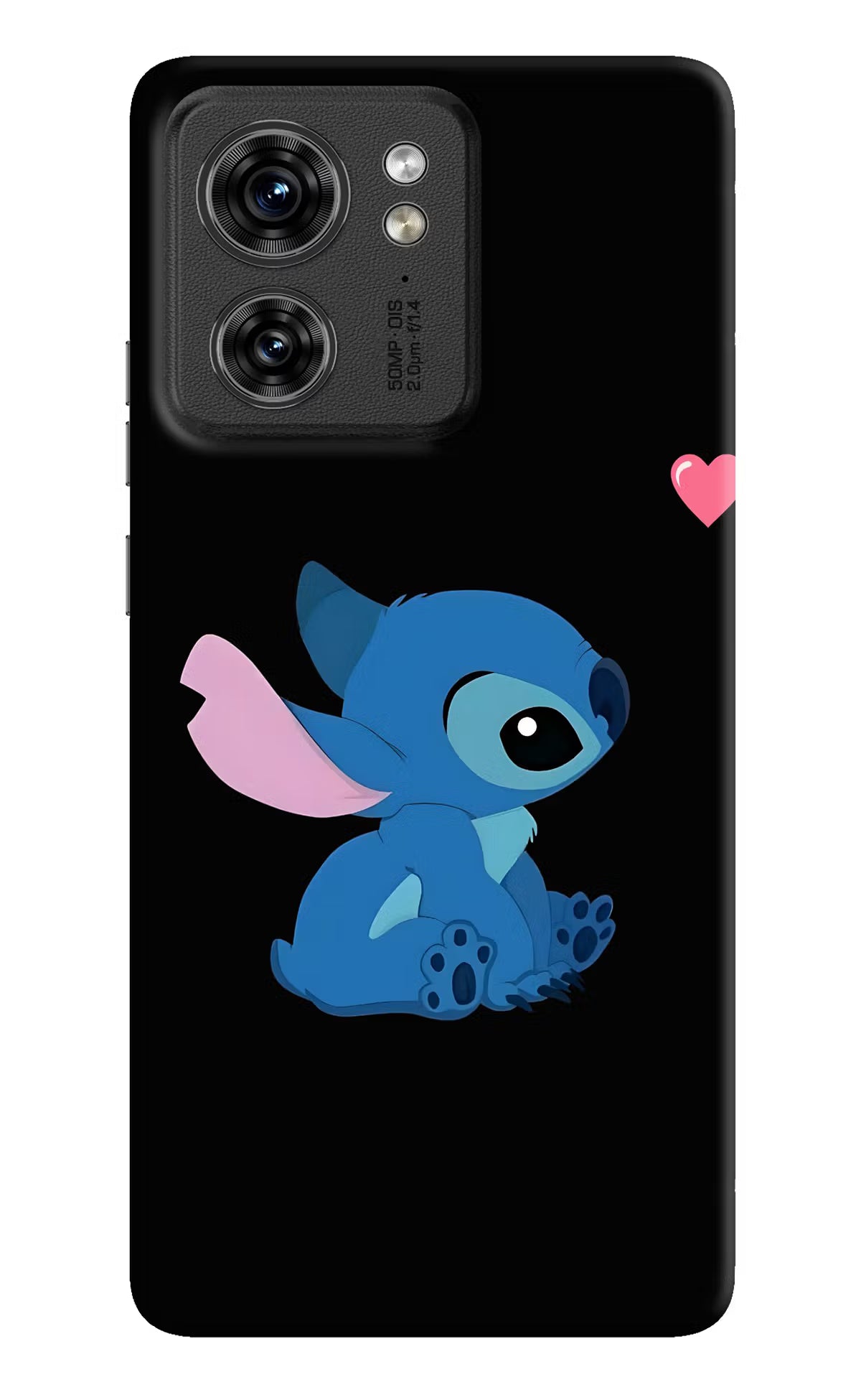 Stitch Crush Moto Edge 40 Back Cover