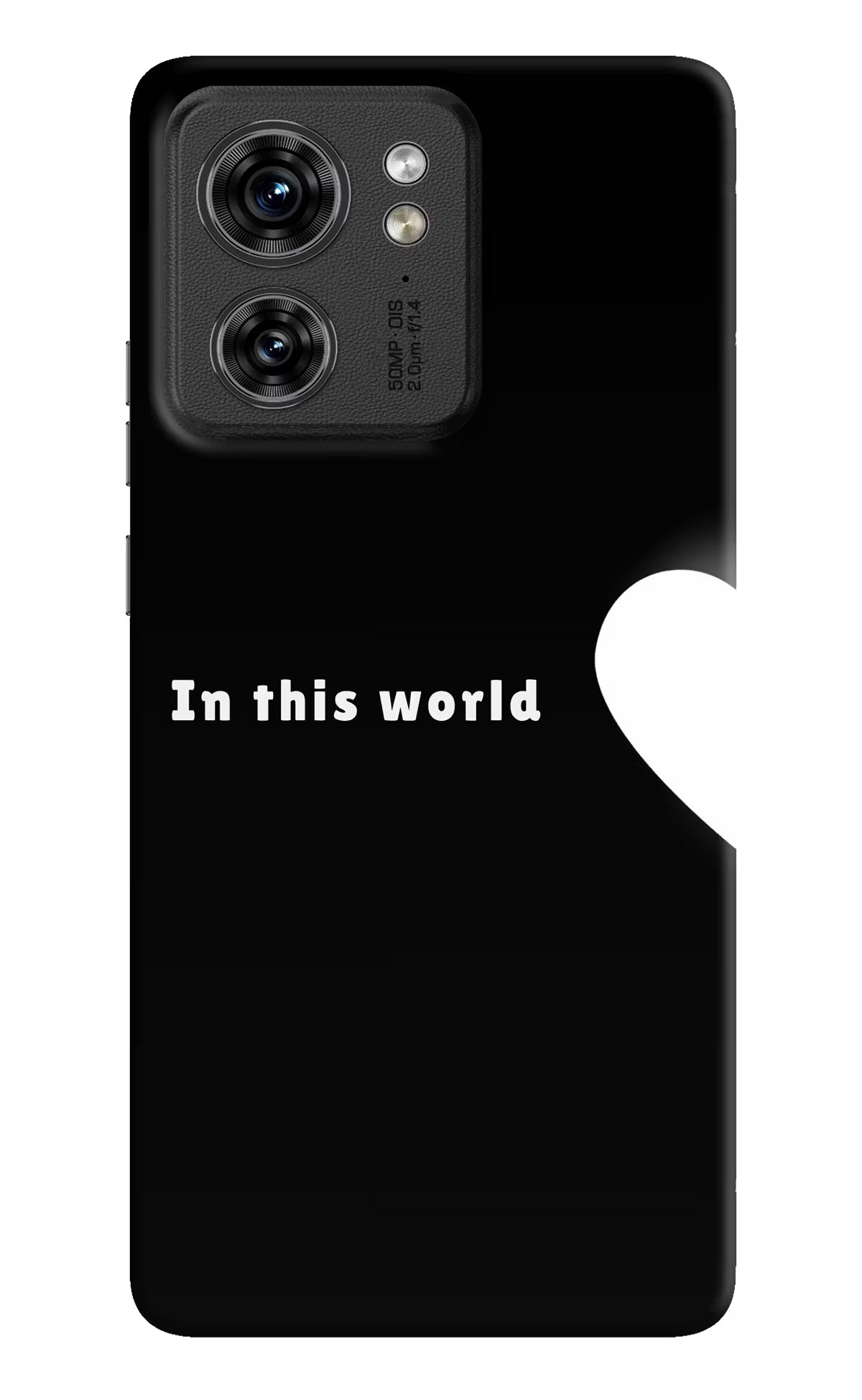 This World Moto Edge 40 Hard Case Back Cover by Casekaro