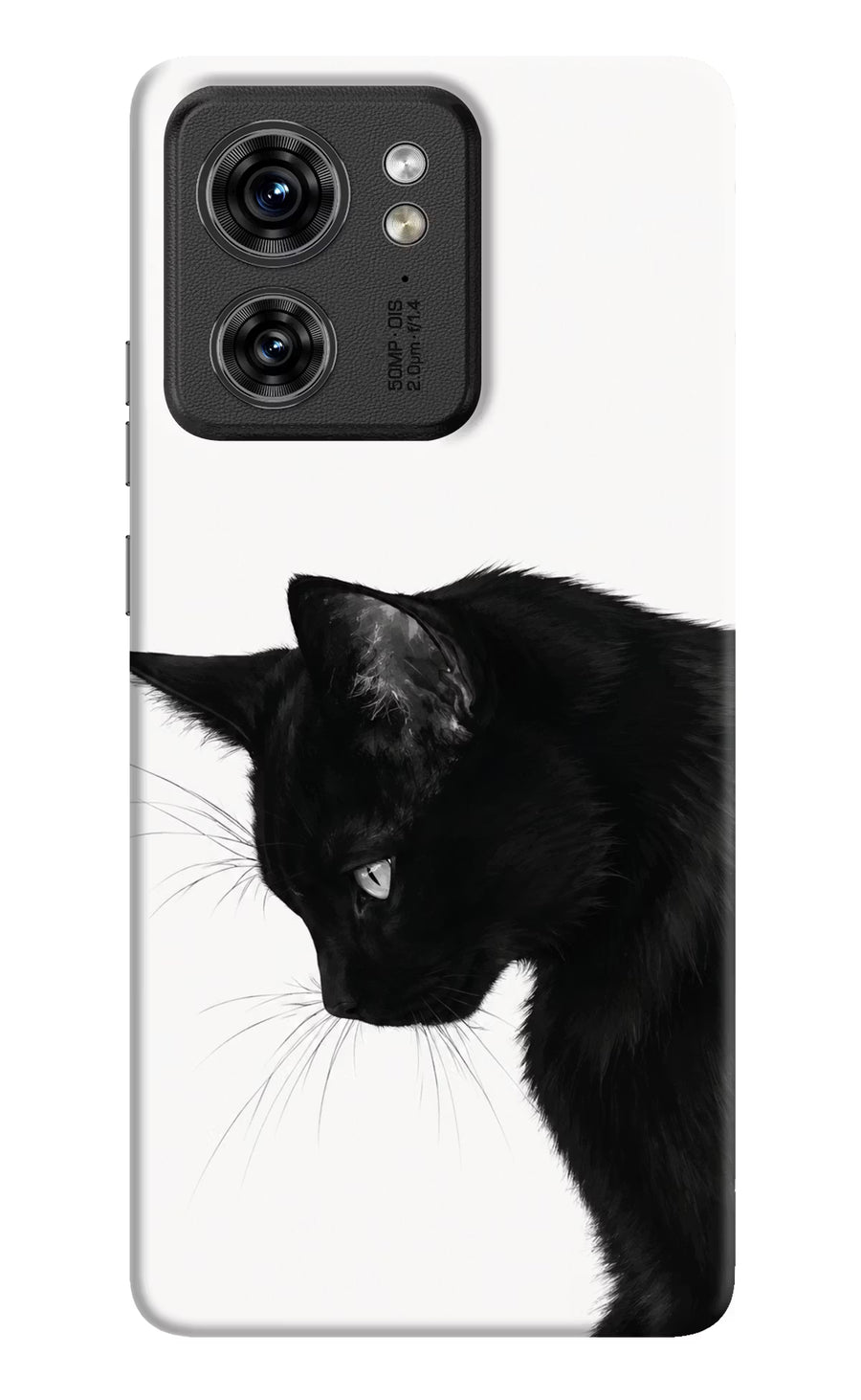 Shadow Gaze Moto Edge 40 Back Cover, Hard case
