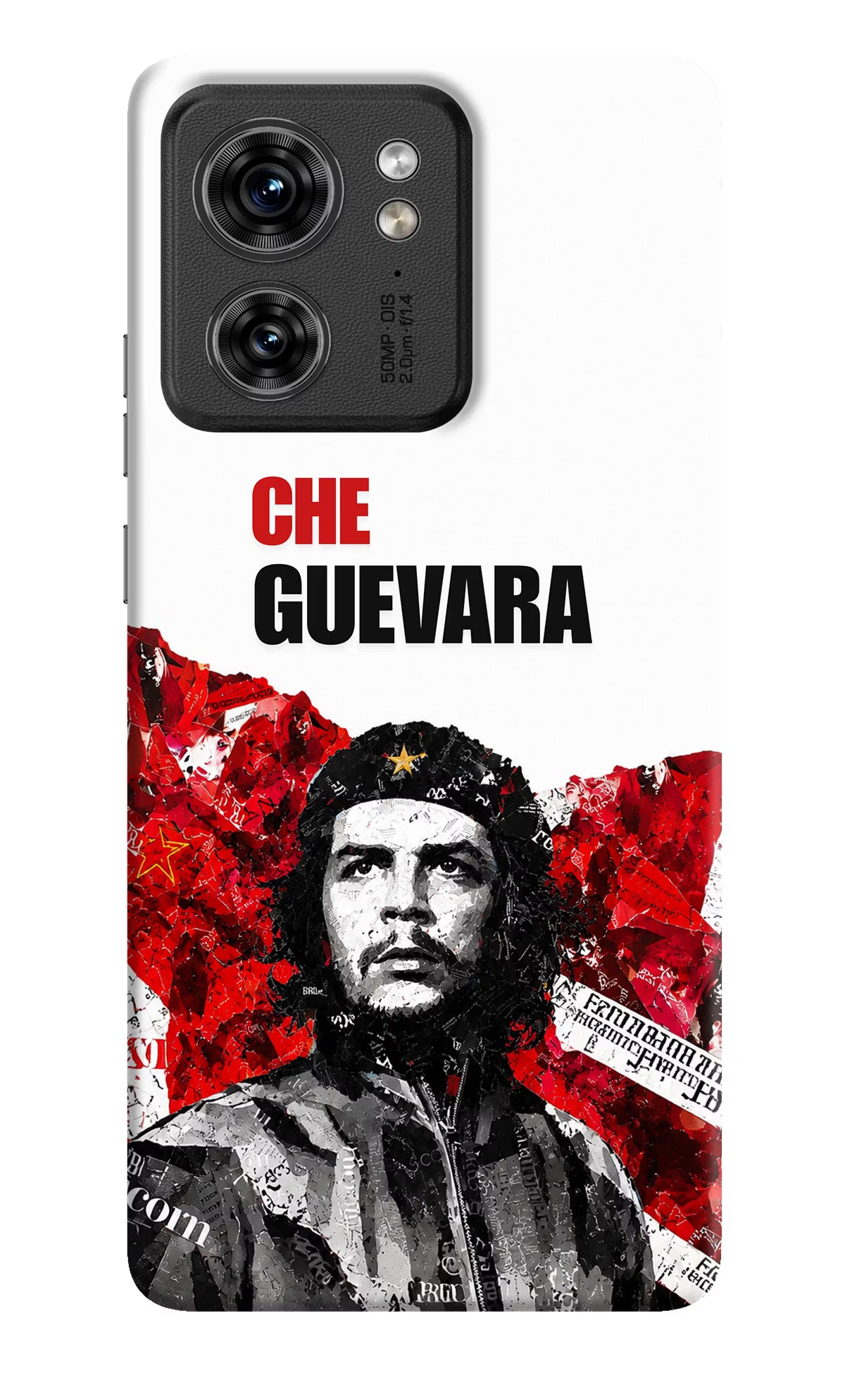 Che Guevara Revolution Moto Edge 40 Back Cover