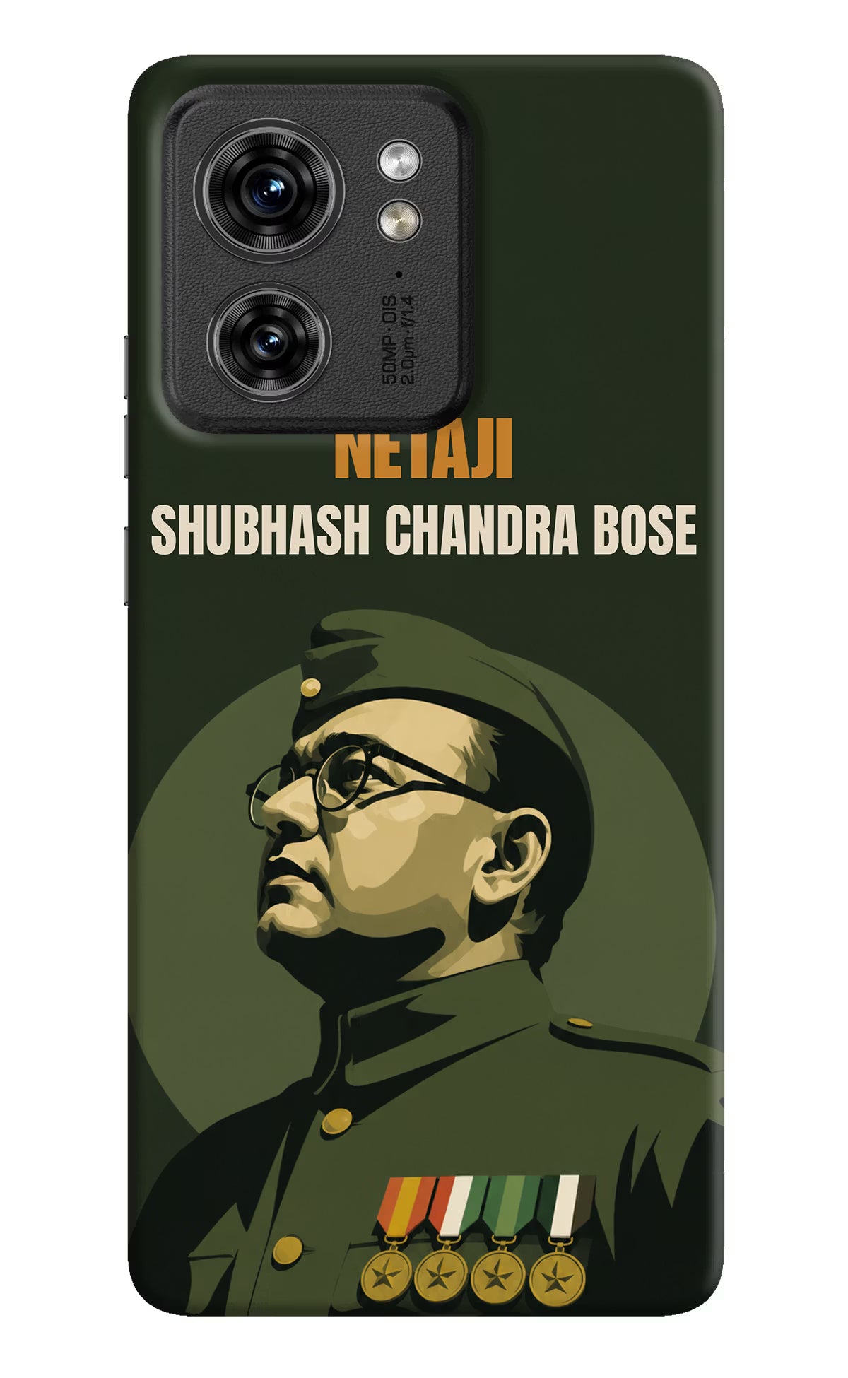 Netaji Legacy Moto Edge 40 Back Cover